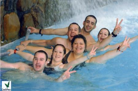 nous à la piscine